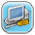 Premium computer repair icon